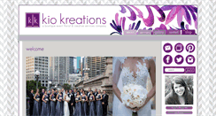 Desktop Screenshot of kiokreations.com