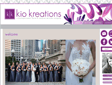 Tablet Screenshot of kiokreations.com